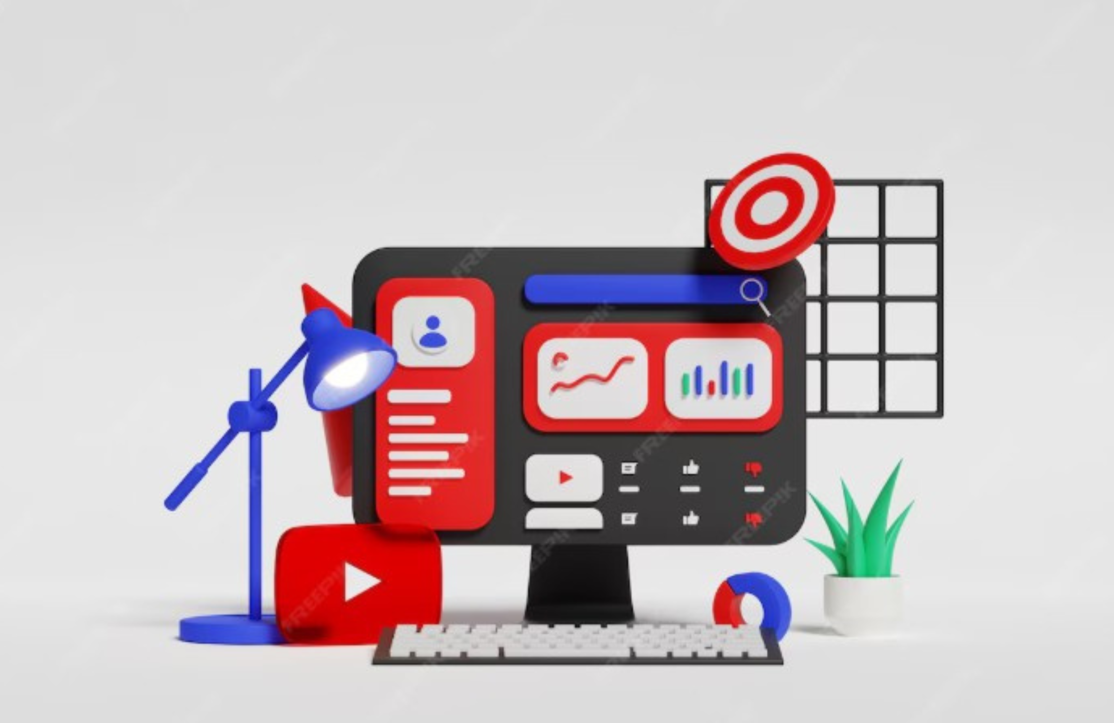 YouTube Video SEO concept planer